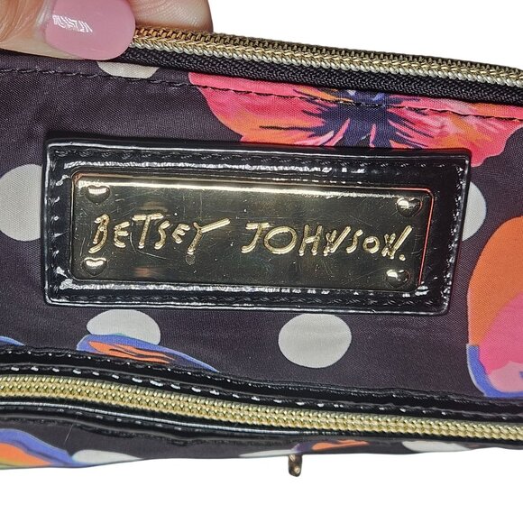 Betsey Johnson Butterfly Crossbody Bag Chain Strap Boho Dopamine Dressing Goth - Picture 5 of 10